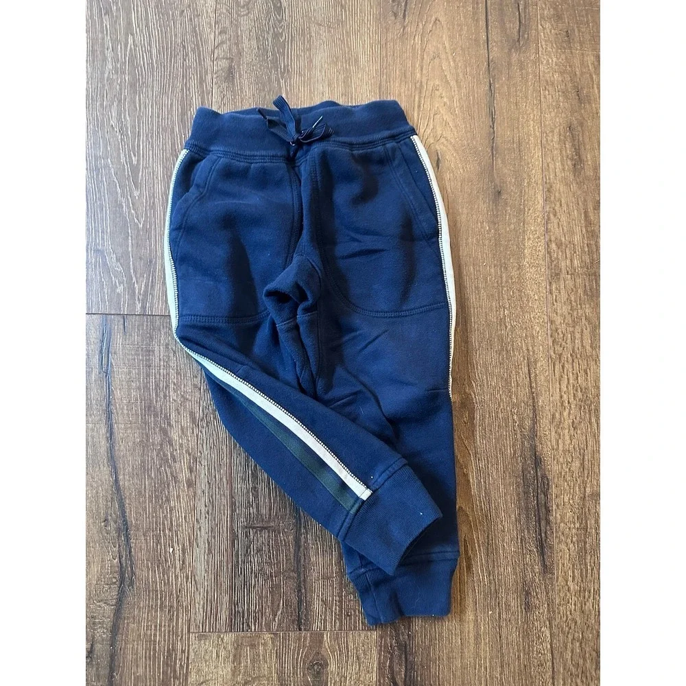 Gap navy blue sweatpants xs track‎ sweats stripe fall